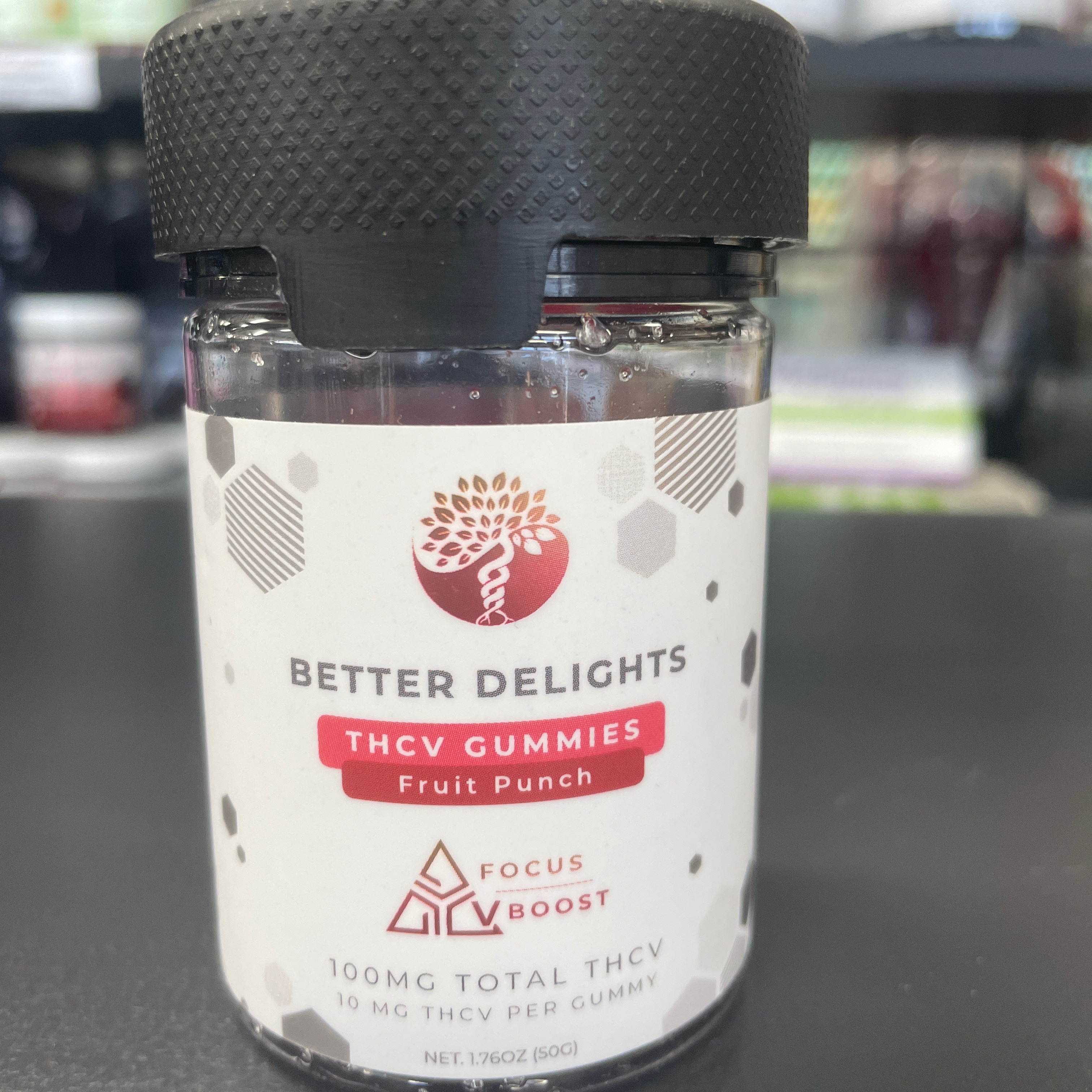 Better Delights THCV fruit punch Gummies